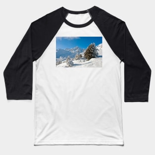 Courchevel 1850 3 Valleys French Alps France Baseball T-Shirt